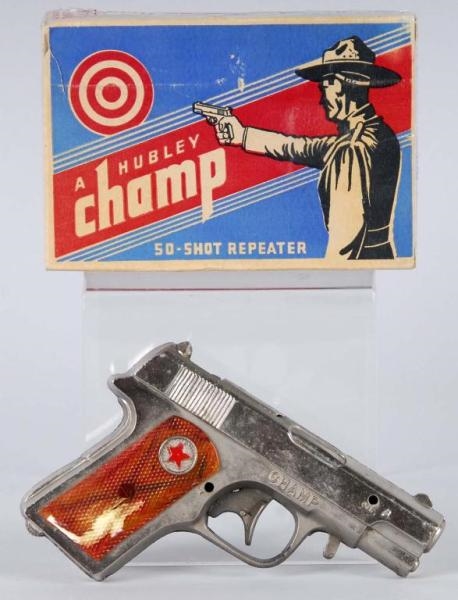 HUBLEY CHAMP CAP GUN.                             