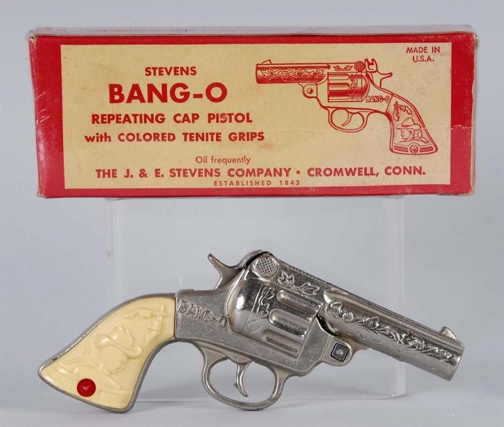 STEVENS BANG-O CAP GUN.                           