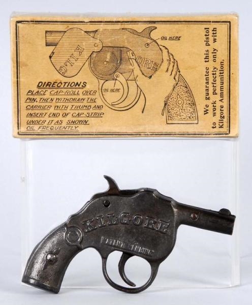 CAST IRON KILGORE CAP GUN.                        