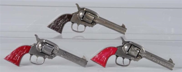 LOT OF 3: KILGORE BIGHORN CAP GUNS.               