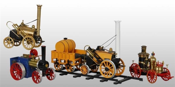  LOT OF 4: MODERN STEAM ENGINES.                  