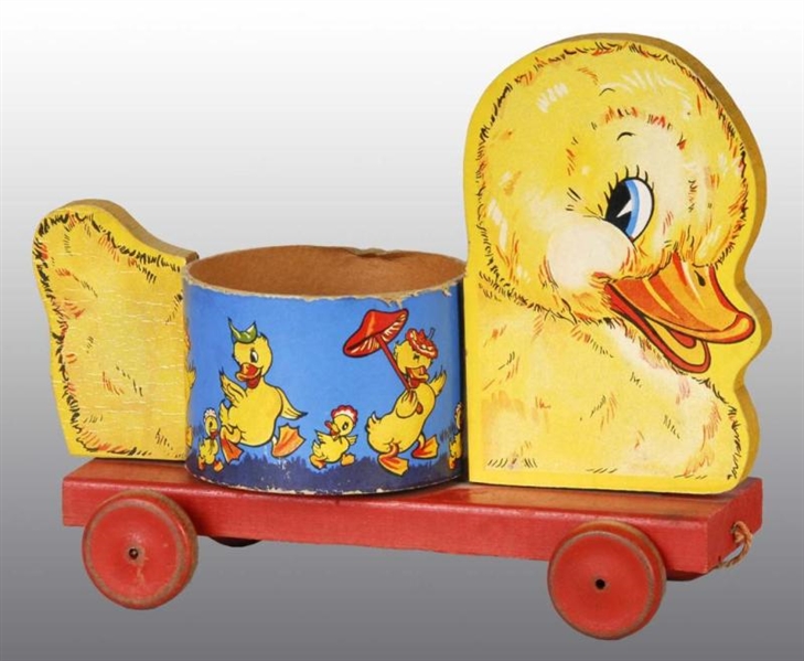 FISHER PRICE NO. 402 DUCKY CART TOY.              