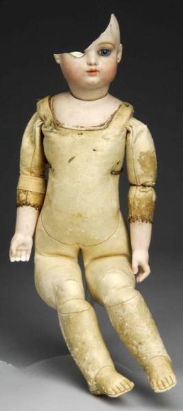 ANTIQUE EARLY FRENCH KID BEBE BODY.               