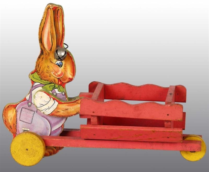 FISHER PRICE NO. 727 BOUNCING BUNNY TOY.          