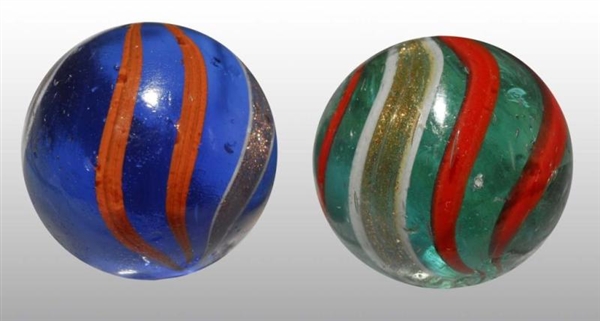 LOT OF 2: TYPE 2 LUTZ MARBLES.                    