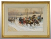 "SLEIGHING IN CENTRAL PARK" BY THURE DE THULSTRUP 