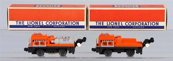 LOT OF 2: LIONEL O-GAUGE NO. 3927 CLEANING CARS.  