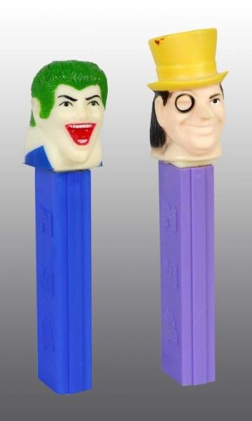 LOT OF 2: CHARACTER SOFTHEAD PEZ DISPENSERS.      