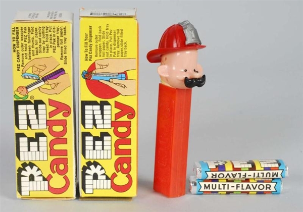 LOT OF 2: BOXED PEZ DISPENSERS.                   
