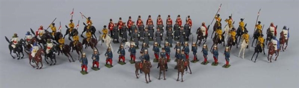 LOT OF BRITAINS LEAD TOY FOREIGN TROOP SOLDIERS.  