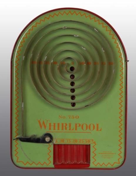 WHIRLPOOL NO. 750 MARBLE GAME.                    