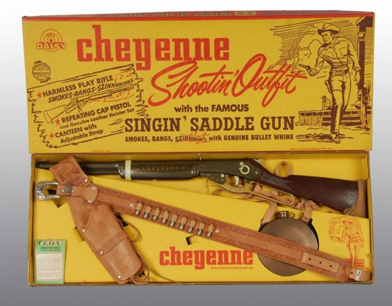 DAISY CHEYENNE SHOOTIN OUTFIT SADDLE GUN.        