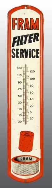 METAL FRAME FILTER SERVICE THERMOMETER.           