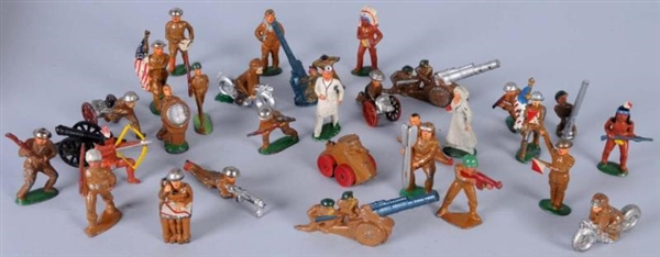 LOT OF 31: DIME STORE FIGURES.                    