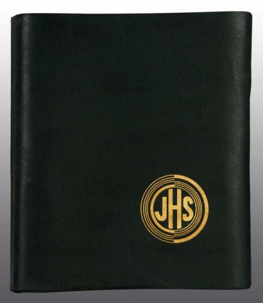 LARGE J. HUNGERFORD SMITH LABEL DISPLAY BOOK.     