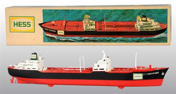 SCARCE HESS VOYAGER OIL SHIP TOY.                 
