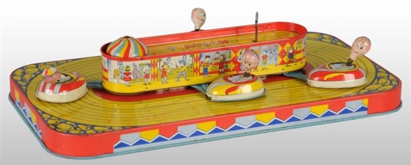 TIN CHEIN PLAYLAND WHIP WIND-UP TOY.              