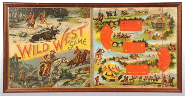 MCLOUGHLIN BROTHERS WILD WEST GAME.               
