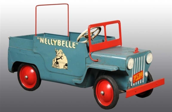 PRESSED STEEL ROY ROGERS NELLYBELLE PEDAL CAR.    
