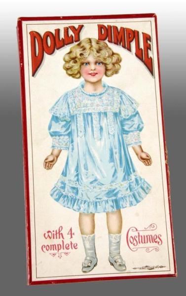 DOLLY DIMPLE BOXED PAPER DOLL SET.                