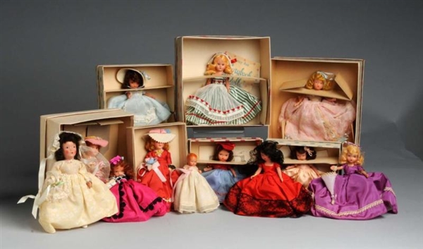 LOT OF 12: STORYBOOK DOLLS.                       