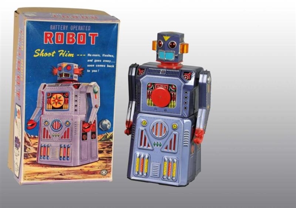 GANG OF 4 TARGET ROBOT BATTERY-OPERATED TOY.      