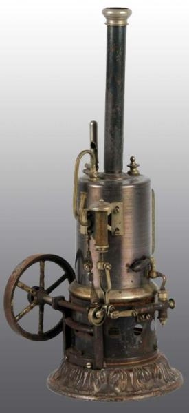SCHOENNER UPRIGHT ENGINE WITH FEED WATER PUMP.    