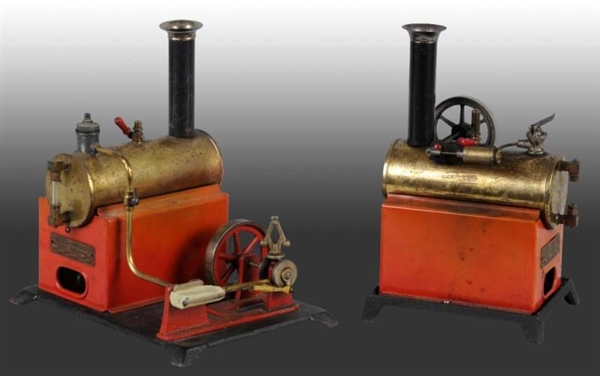 LOT OF 2: ELECTRICALLY FIRED WEEDEN STEAM ENGINES 