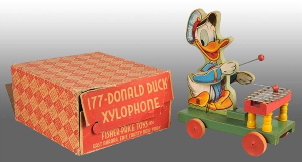 FISHER PRICE NO. 177 DONALD DUCK XYLOPHONE TOY.   