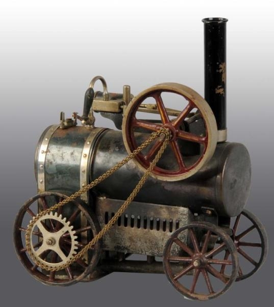 DOLL & CO. NO. 502/3 LIVE STEAM TRACTION ENGINE.  