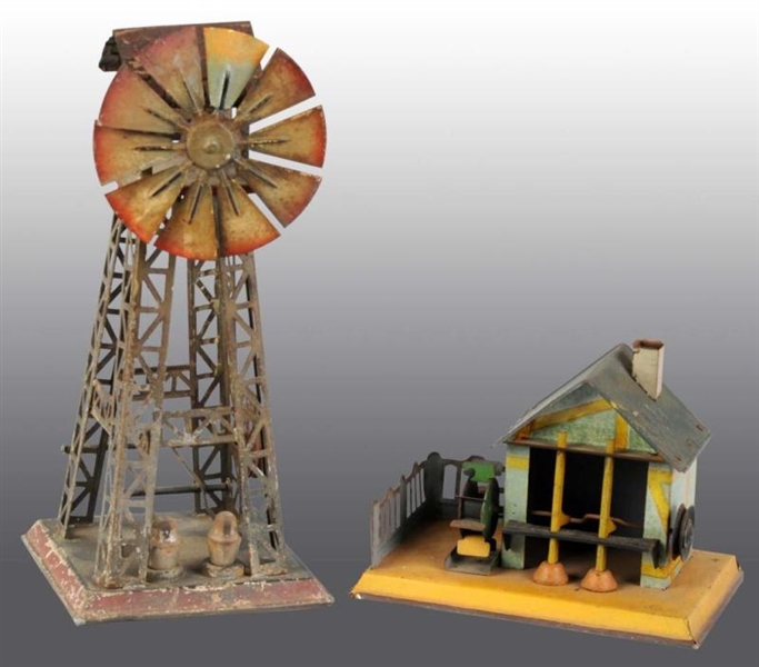 DOLL WINDMILL AND MILL HOUSE.                     