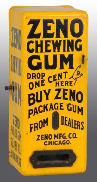 ZENO CHEWING GUM COIN OP MACHINE.                 