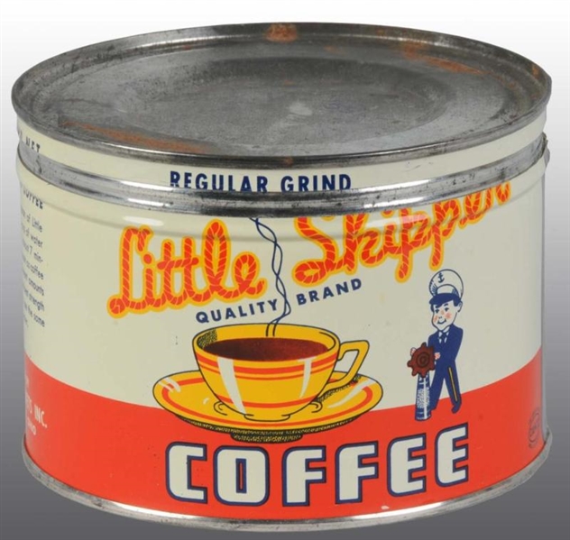  LITTLE SKIPPER COFFEE TIN.                       