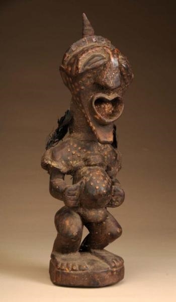 CENTRAL AFRICAN SONGYE MAGICAL FIGURE.            