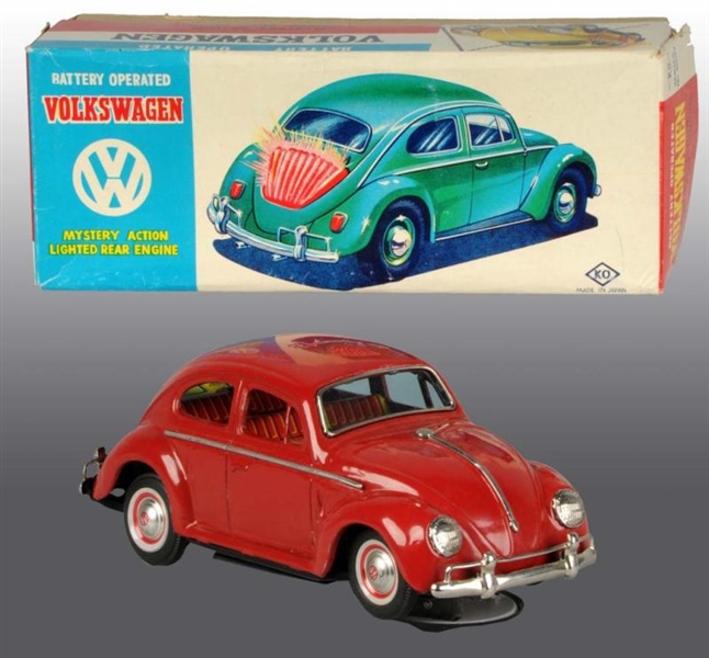 TIN VOLKSWAGEN BATTERY-OPERATED TOY.              