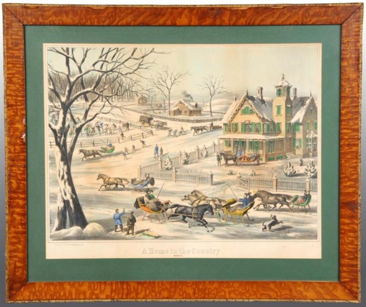 SPENCE "A HOME IN THE COUNTRY" PRINT.             