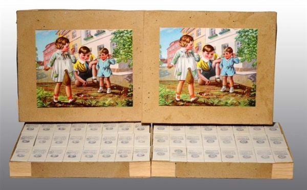 LOT OF 2: ORIGINAL BOXES OF GERMAN MARBLES.       