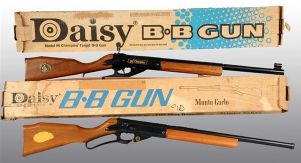 LOT OF 2: DAISY LEVER-ACTION BB GUNS.             