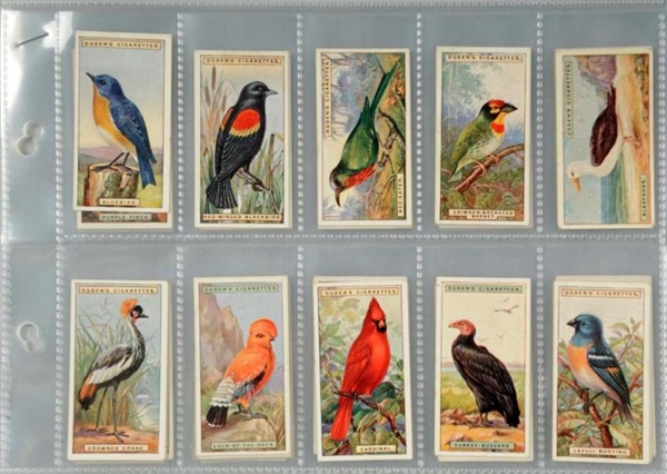 LOT OF 2: BIRD TOBACCO CARD SETS.                 