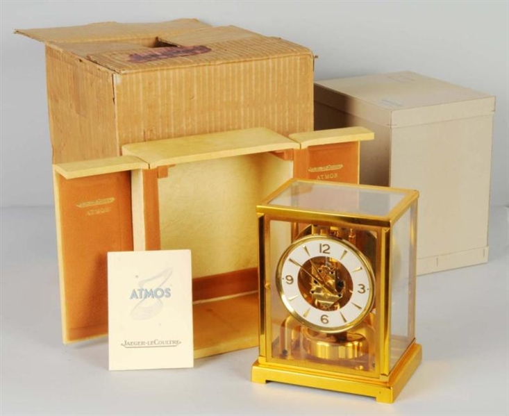 YEAGER LECOULTURE CLOCK IN BOX.                   
