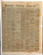 LOT OF 3: 1865 BOSTON NEWSPAPERS.                 