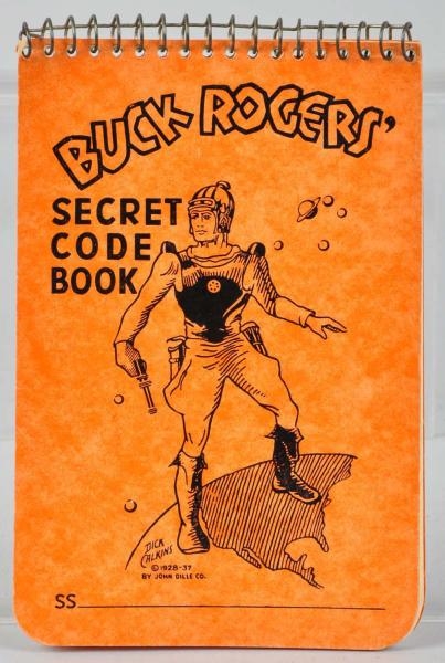 BUCK ROGERS SECRET CODE BOOK.                     
