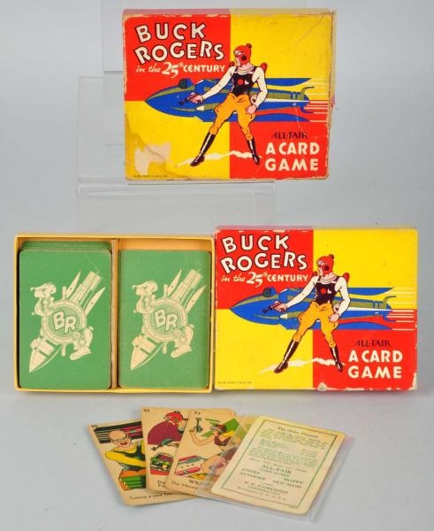 BUCK ROGERS 25TH CENTURY ALL-FAIR CARD GAMES.     
