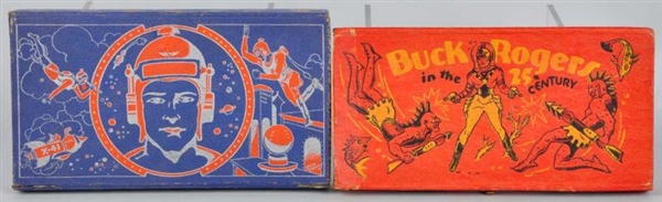 LOT OF 2: RARE BUCK ROGERS PENCIL BOXES.          