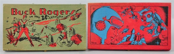 LOT OF 2: SCARCE BUCK ROGERS PENCIL BOXES.        