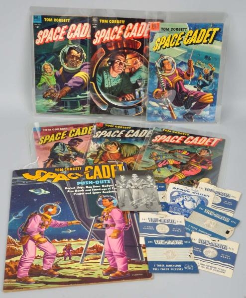 LOT OF 15: TOM CORBETT SPACE CADET ITEMS.         