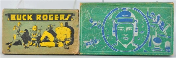 LOT OF 2: SCARCE BUCK ROGERS PENCIL BOXES.        
