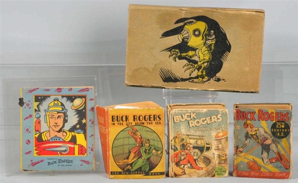 LOT OF 5: BUCK ROGERS VINTAGE ITEMS.              