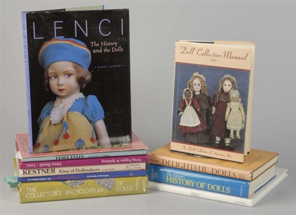 LOT OF 11: OUT-OF-PRINT DOLL BOOKS.               