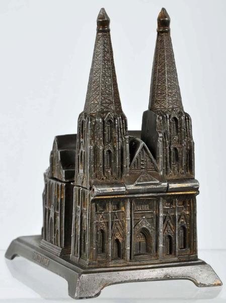 SILVER LEAD COLOGNE CATHEDRAL STILL BANK.         